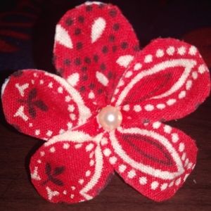 HandMade Fabric Material Flowers